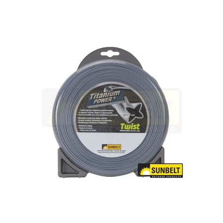 A & I Products Titanium Power Trimmer Line, .105" twist 8.8" x7.9" x1.58" A-B152105